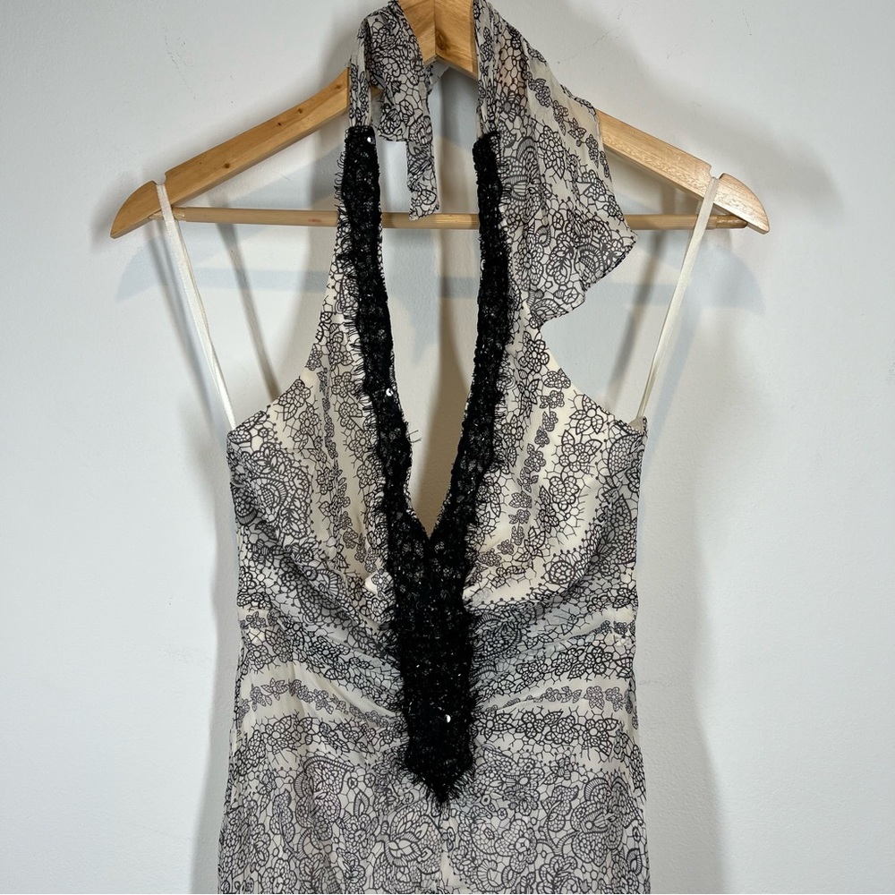 BCBG Silk Long Maxi Dress - Picture 2 of 9